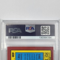 TOPPS 2023 Star Wars Return of the Jedi Sapphire #122 The Confrontation Orange PSA 10