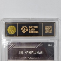 Topps Chrome The Mandalorian 2022 Armored & Ready #AR-1 Refractor ICG Mint 9 Star Wars Card