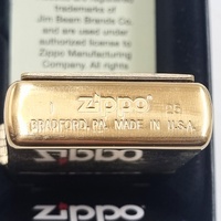 Zippo Jim Beam Windproof Pocket Lighter Refillable Metal Collectible Cigarette Lighter