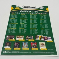 2016 NRL Traders Collectable Trading Cards Complete Full Master Set Binder Case