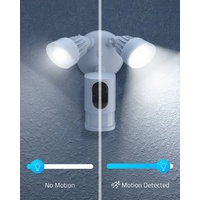 eufy Security Floodlight Cam E 2K Outdoor Smart Wifi Camera White