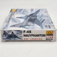 Mini Hobby Models F-4S Navy Phantom 1:144 Scale Aircraft Model Kit US Navy Fighter Jet