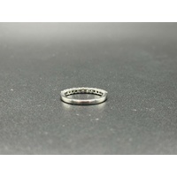 Ladies White Platinum Diamond Band Ring