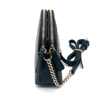 GUESS Griffin Mini Crossbody Bag Black Dome Dome Chain Strap PA337170