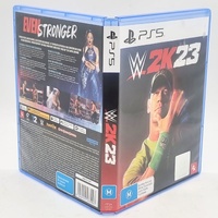 WWE 2K23 PS5 PlayStation 5 Video Game Wrestling 2K Sports
