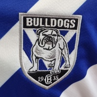 NRL Authentics 2016 Bulldogs Jersey Mens 2XL Blue White Rugby League