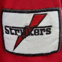 Home Run Bears Baseball Team Jersey Red #24 Strikers Norths Australia