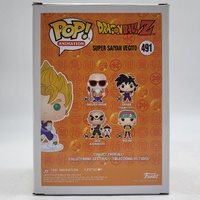 Funko Pop Dragon Ball Z Super Saiyan Vegito #491 Vinyl Figure Collectible