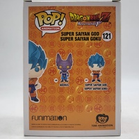 Funko Pop Dragon Ball Z Resurrection 'F' Super Saiyan God Super Saiyan Goku #121 Vinyl