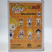 Funko Pop! Dragon Ball Z Super Saiyan Vegeta #154 Vinyl Figure Anime Collectible