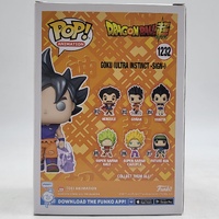 Funko Pop! Dragon Ball Super Goku Ultra Instinct Sign #1232 Vinyl Figure