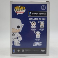 Funko Pop DC Super Heroes White Lantern The Flash #59 Vinyl Figure Collectible DC Comics