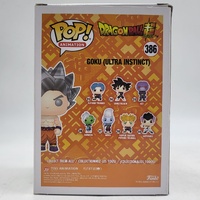 Funko Pop! Dragon Ball Super Goku Ultra Instinct #386 Vinyl Figure Collectible