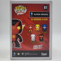 Funko Pop DC Super Heroes Reverse Flash #81 DC Universe New 52 Vinyl Figure Collectible
