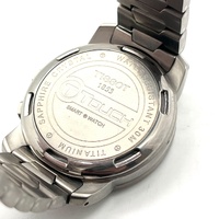 Tissot T-Touch Titanium Watch T33.7.798.51 Swiss Smartwatch Box Papers