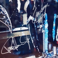 Limited Edition KISS Framed Photo Memorabilia Collage 72 of 500 58cm x 48cm