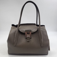 Michael Kors Collection Bancroft Leather Tote Crossbody Bag