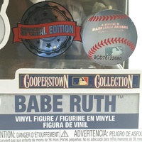 Funko Pop Vinyl Figure Babe Ruth Special Edition Black and White MLB