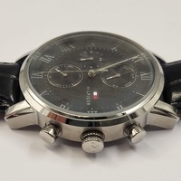 Tommy Hilfiger TH329 Kane Men's Watch Black Leather