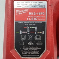 Milwaukee M18 REDLITHIUM 5.0Ah Battery & M12-18 Fast Charger M12-M18FC