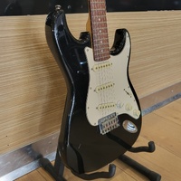 ECON Six-String Electric Guitar Black Strat Style