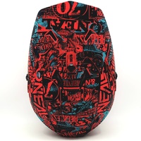 ONeal 3 Series Attack Youth Size XL Motocross Helmet Black Red Teal
