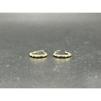 Ladies 9ct Yellow Gold Hoop Earrings