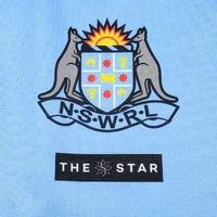 PUMA NSW Blues Authentics Rugby League Jersey 3XL Sky Blue NRL Official Licensed Shirt