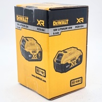 DeWALT DCB184‑XJ 18V XR 5.0Ah Lithium-Ion Cordless Battery Pack
