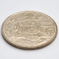 1966 Australia Round 50 Cent Coin Royal Australian Mint 80% Silver