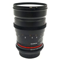 Rokinon 35mm T1.5 Cine AS UMC Lens Manual Focus DSLR Camera Lens for Canon EF