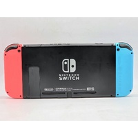 Nintendo Switch Neon Blue Red Handheld Gaming Console HAC-001 with Accessories