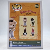 Funko Pop! Animation Wallace & Gromit Wallace #1744 Vinyl Figure