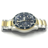 Emporio Armani AR11362 Diver Chronograph Blue Dial Two-Tone Men's Watch 