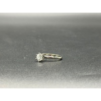 Ladies 18ct White Gold Diamond Engagement Ring