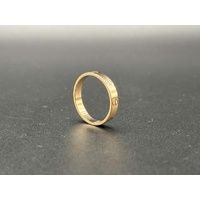 Unisex 18ct Yellow Gold Authentic Cartier Small Love Ring 
