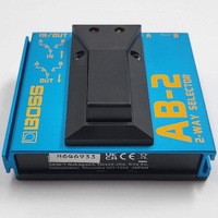 BOSS AB-2 2-Way Selector Foot Switch A/B Signal Selector Pedal Guitar Bass w/ Box