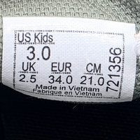Vans Classic Slip On Painted Camo Green Multi Kids US 3 UK 2.5