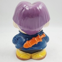 Vintage Dragon Ball Z Trunks Ceramic Porcelain Money Box Bank Figure 