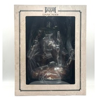 DOOM The Dark Ages 12 Inch Slayer Statue Collector Pack Steelbook Replica Key