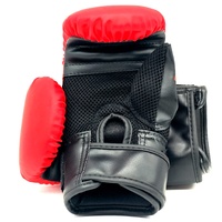 Everlast Tempo Boxing Bag Gloves Red Black Small/Medium DWEQ141129