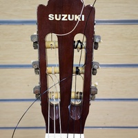 Suzuki SG-3B Vintage Classical Acoustic 6-String Guitar with Hard Case