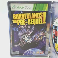 Borderlands The Pre-Sequel Steelbook Edition Xbox 360 Complete CIB Manual Original Case