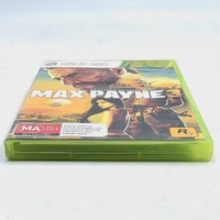 Max Payne 3 Xbox 360 PAL Complete With Manual Rockstar Action Shooter Game