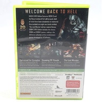 DOOM 3 BFG Edition Xbox 360 PAL Complete CIB With Manual & Slip Cover