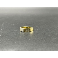 Ladies 18ct Yellow Gold Diamond Band Ring