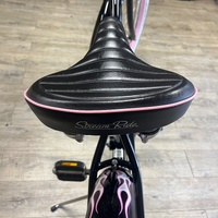 Electra The Betty 3 Speed Cruiser Bike Women Black Pink Street Ride Series