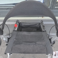 Aspire Vogue Lightweight 2 Zebra Seat Walker Rollator 150kg