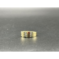 Men’s 10ct Yellow Gold Diamond Ring