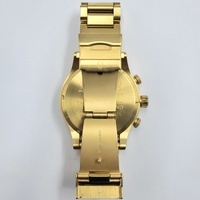 NIXON The 51-30 Chrono Gold Tone Mens Watch 300M Stainless Steel 
